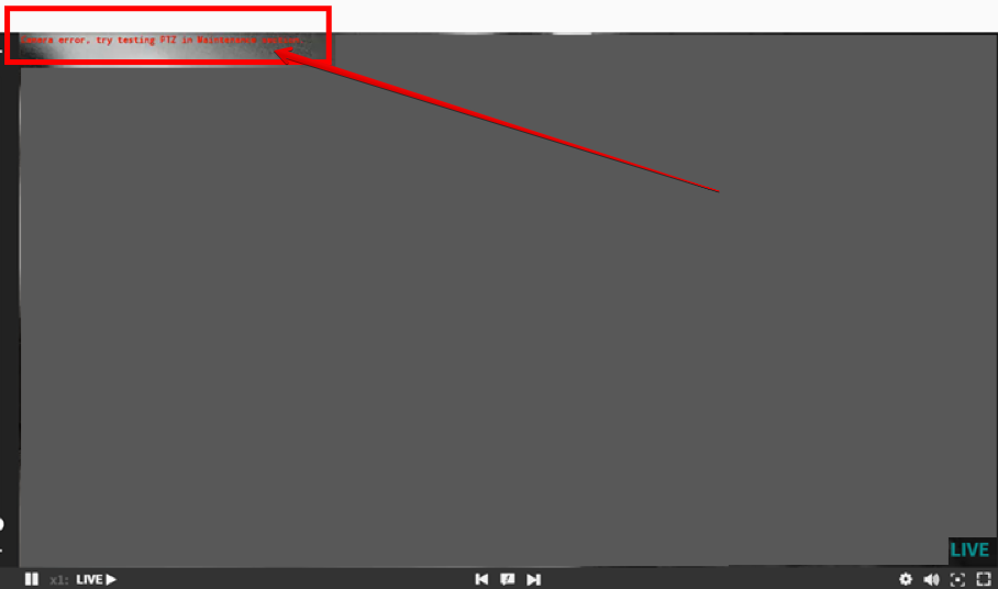 PTZエラーが表示されてしまう – Safieサポートセンター | ヘルプ